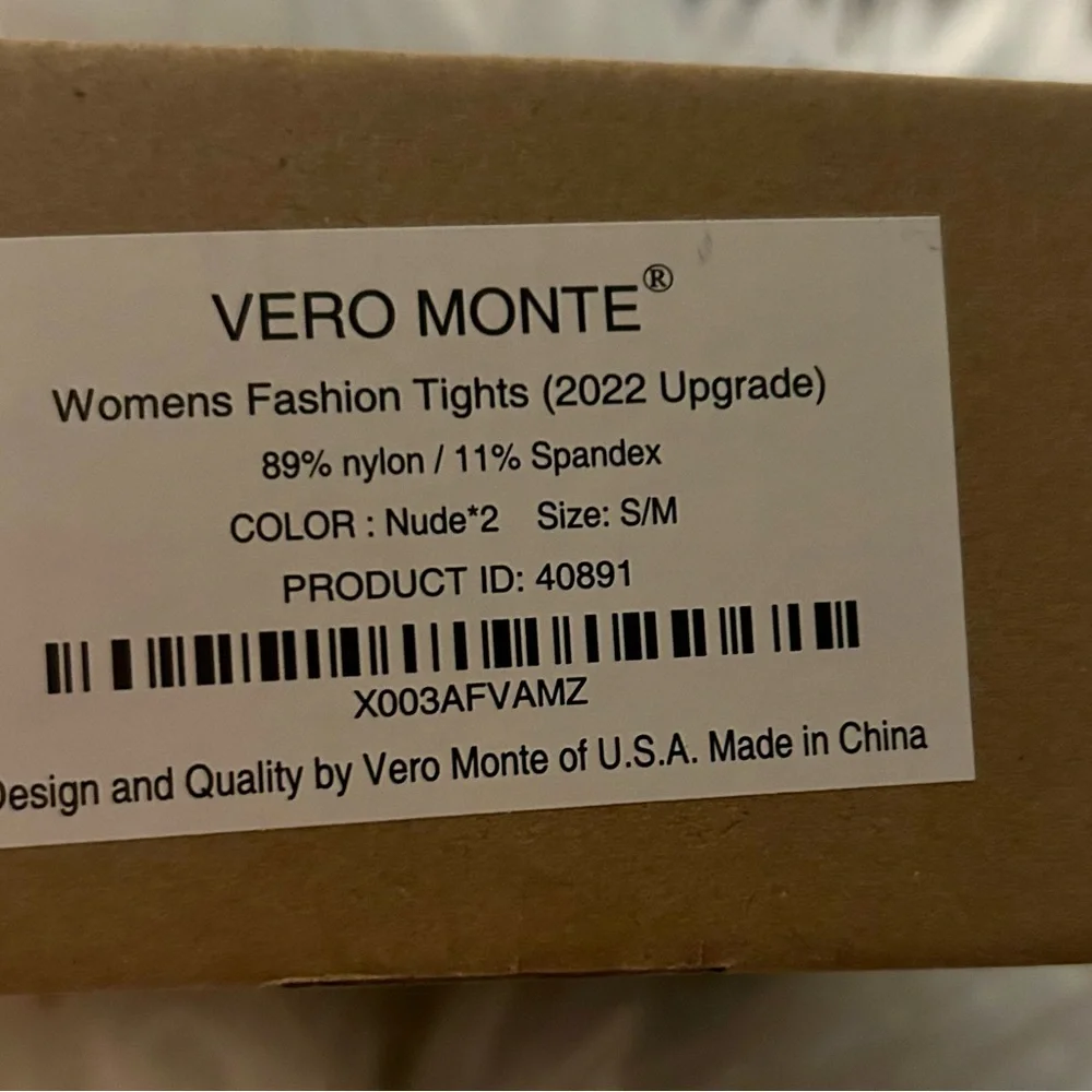 VERO MONTE Womens Wavy Pattern Opaque Tights Jacquard High Waist Pantyhose-2 Pk
